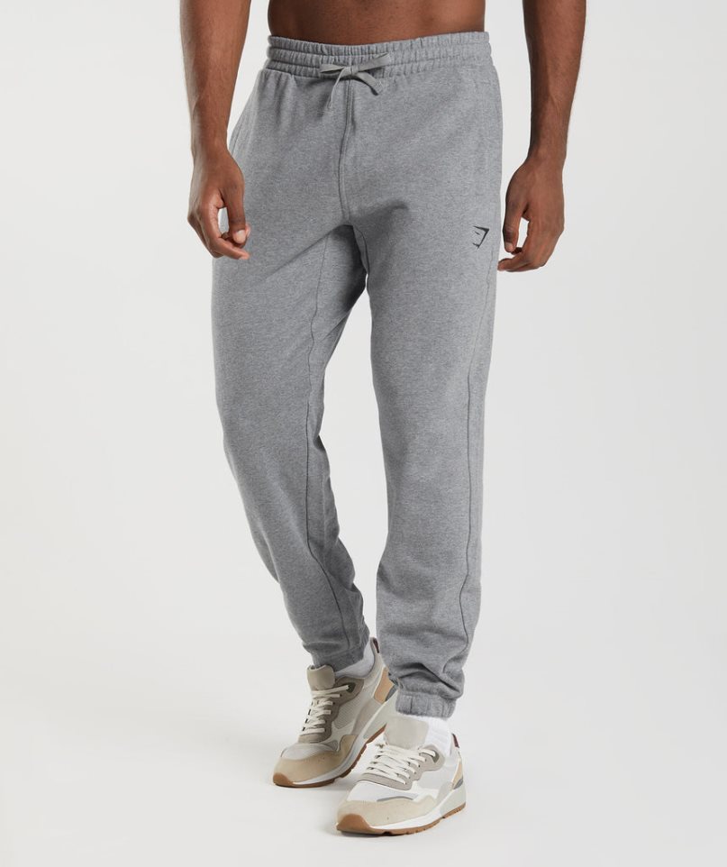 Men\'s Gymshark Essential Oversized Jogger Grey | CA A8703N